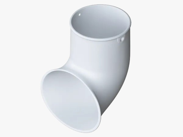 Водосток Альта-Профиль ПВХ – Слив трубы (белый) купить в Тосно