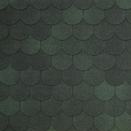 Гибкая черепица Tegola ASSISI verde 473 купить в Тосно