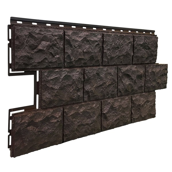 Фасайдинг Серия «Доломит» Тёмно Коричневый купить в Тосно