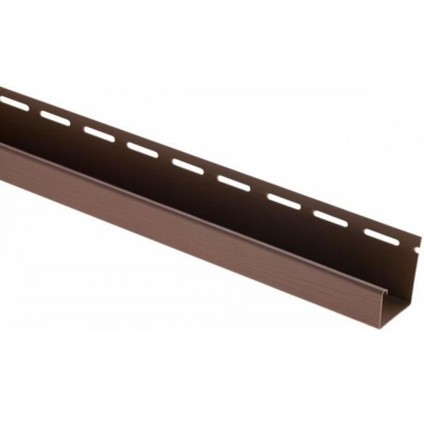 J-профиль Люкс Крашенный, T-15, ВН, Тёмный Орех купить в Тосно