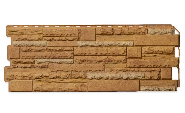 Фасадная панель Цокольный сайдинг Альта профиль Скалистый камень Памир Комби купить в Тосно