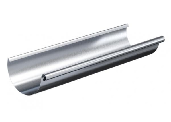 Водосток Aquasistem, Система 150/100 - Желоб водосточный оцинковка 3 метра купить в Тосно