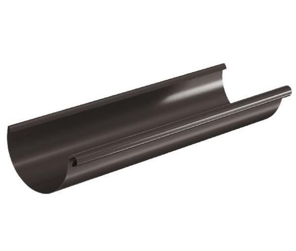 Водосток Aquasistem, система 150/100 - Водосточный желоб 3.00м RR 32 Тёмно-Коричневый купить в Тосно
