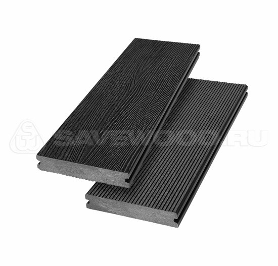 Террасная доска SW Abies (R) - радиальный распил Черный купить в Тосно