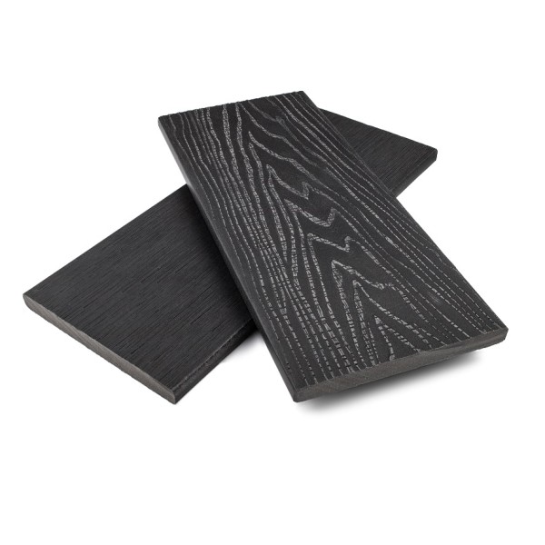 Заборная доска ДПК NanoWood Nature 3D полнотелая Антрацит купить в Тосно