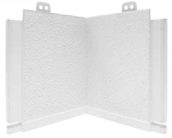 Угол добора Альта-профиль Альта Декор (отделочные элементы) Белоснежный купить в Тосно