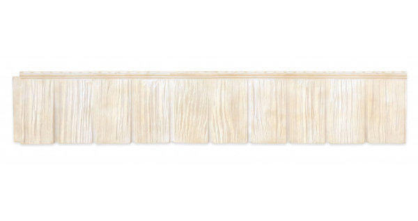 Панель фасадная GL "Я-Фасад" Сибирская дранка слоновая кость купить в Тосно