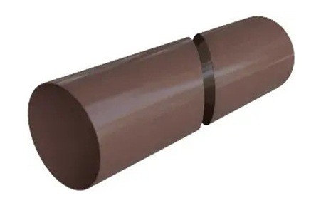 Водосток Альта-Профиль ПВХ – Труба водосточная 4м (коричневый) купить в Тосно
