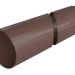 Водосток Альта-Профиль ПВХ – Труба водосточная 4м (коричневый) купить в Тосно