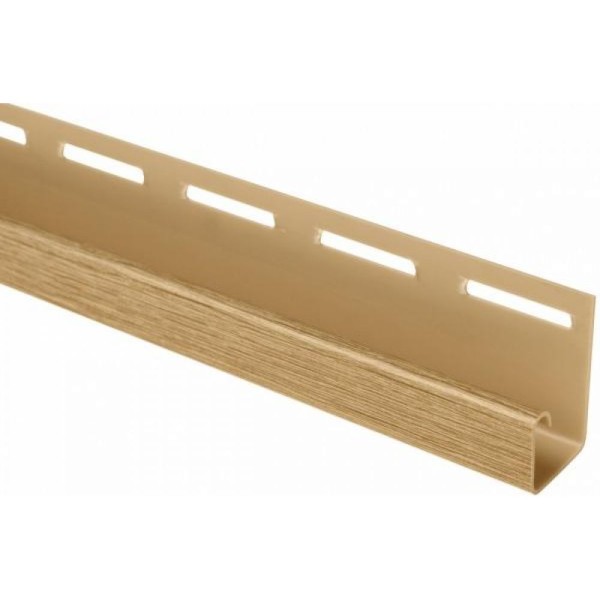 J-профиль Люкс Крашенный, К-15, ВН, Каштан купить в Тосно