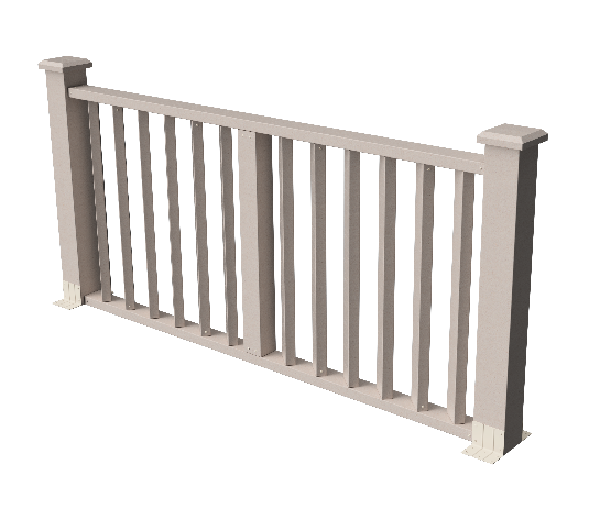 Ограждения декоративное ДПК GRINDERDECO Бруклин выбеленый дуб купить в Тосно