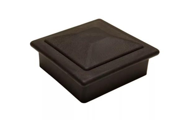 Крышка верхняя ПВХ для столба Deckart 125х125 Графи купить в Тосно