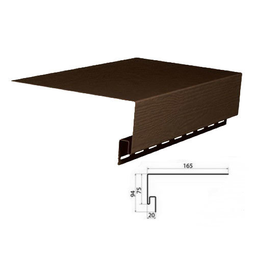 Околооконная планка, коричневая купить в Тосно
