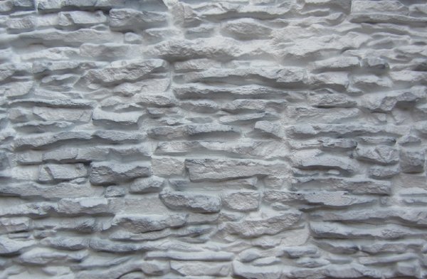 Фасадная панель Аэлит Пласт крупный Белый купить в Тосно