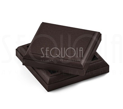 Комплект крышка/юбка для столба SEQUOIA BROWN купить в Тосно