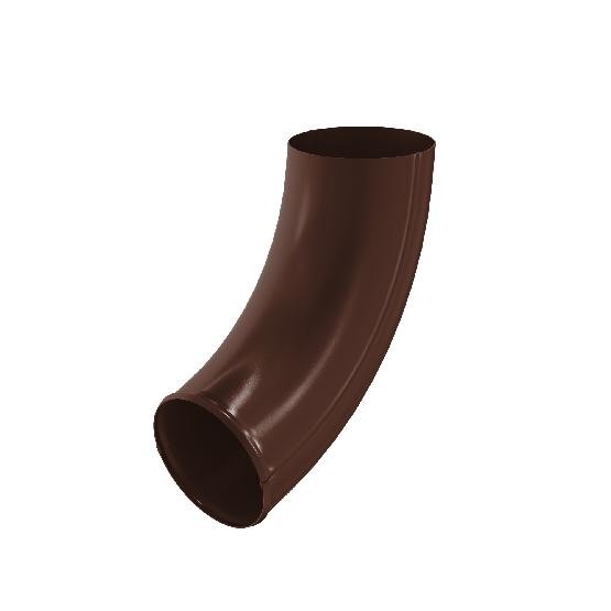 Водосток Aquasistem, система 125x90 - Отвод трубы RAL 8017 Коричневый купить в Тосно