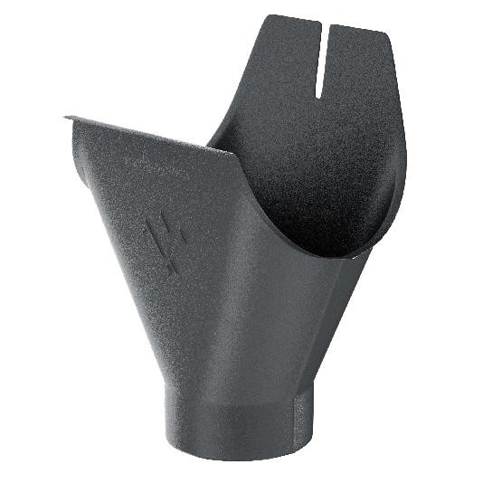 Водосток Aquasistem, Система 125/90 - Воронка желоба RR 23 Маренго matt купить в Тосно