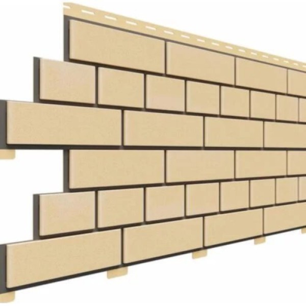 Фасадная панель Доломит Кирпич, Светло-желтый купить в Тосно