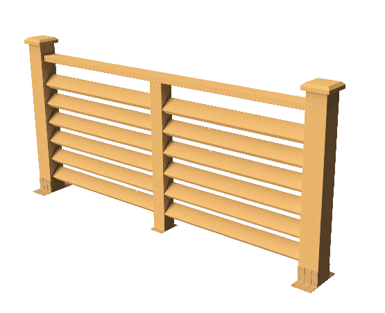 Ограждения декоративное ДПК GRINDERDECO Босфор песчаник купить в Тосно