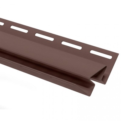 Угол внутренний для сайдинга, коричневый