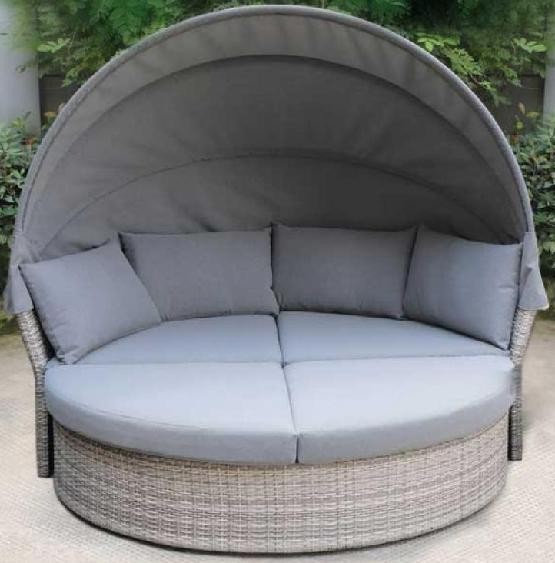 Диван-Трансформер AFINA плетеный из иск. ротанга AFM-325G Grey купить в Тосно