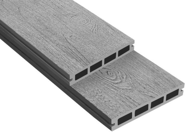 Террасная доска ДПК Outdoor 3D NEVADA/CALIFORNIA серая купить в Тосно