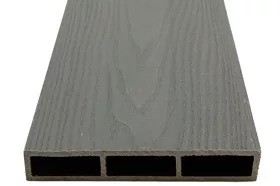 Доска  для грядок из ДПК NauticPrime 3D серый 150х25х2950 купить в Тосно
