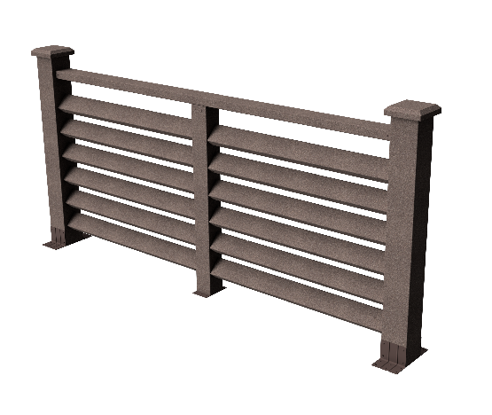 Ограждения декоративное ДПК GRINDERDECO Босфор венге купить в Тосно
