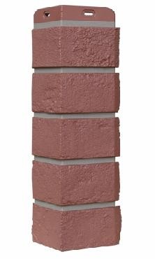 Угол Grand Line состаренный кирпич Элит корица (махагон), ШОВ темно-бежевый купить в Тосно