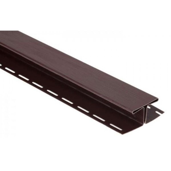 Н-профиль Люкс Крашенный, T-18, ВН, Коричневый купить в Тосно