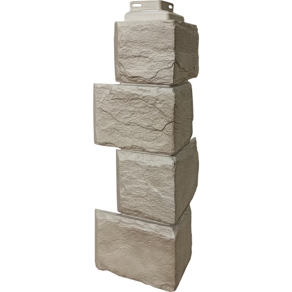 Угол наружный FineBer – “Камень природный” Песочный купить в Тосно