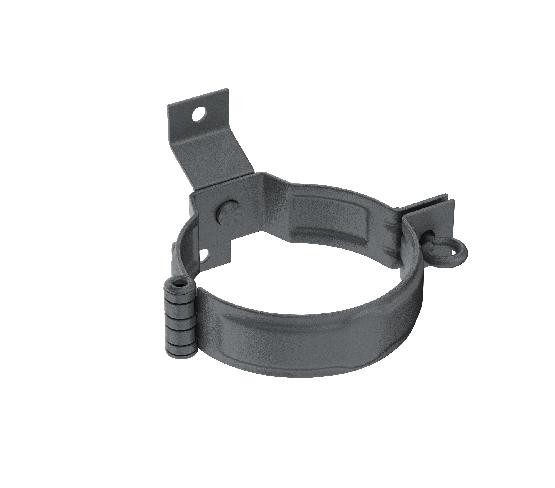 Водосток Aquasistem, Система 125/90 - Декоративный хомут трубы под дерево с комплектом крепления RR 23 Маренго matt купить в Тосно