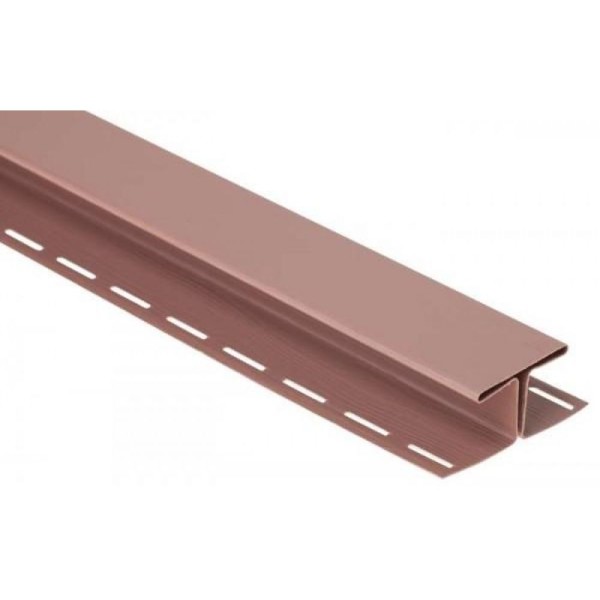 Н-профиль Люкс Крашенный, T-18, ВН, Красно-коричневый купить в Тосно