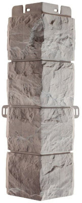 Фасадная панель Наружный угол фагот (раменский), 0,45 х 0,13м (н)