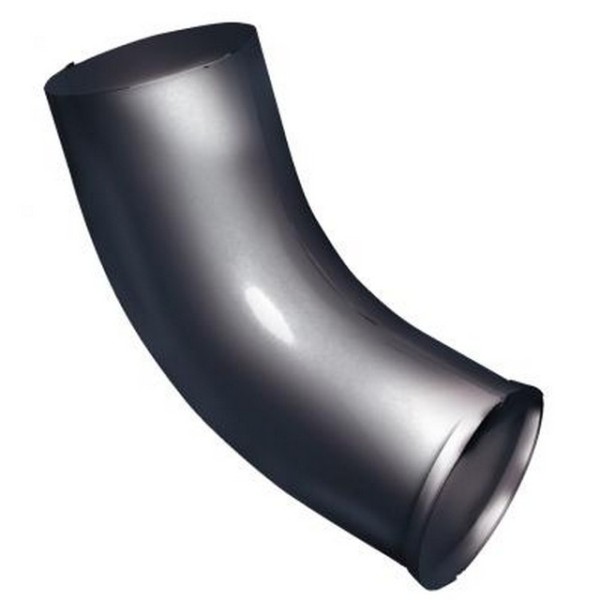 Водосток Grand Line 150x100 – Колено сливное RAL 7024 купить в Тосно