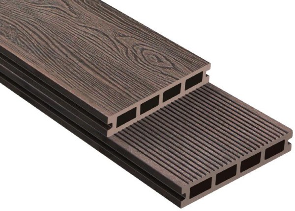 Террасная доска ДПК Outdoor 3D NEVADA/Вельвет коричневая микс купить в Тосно
