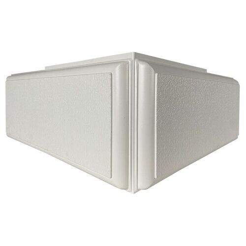 Угол Наружный к Фасадным Термопанелям Доломит Дагестанский Камень 400 мм Белый купить в Тосно