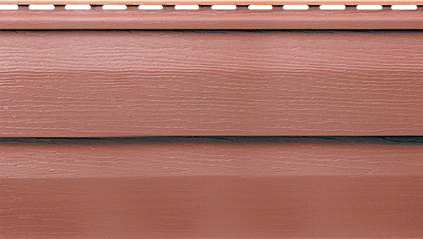 Виниловый сайдинг Канада плюс премиум, красно-коричневый купить в Тосно