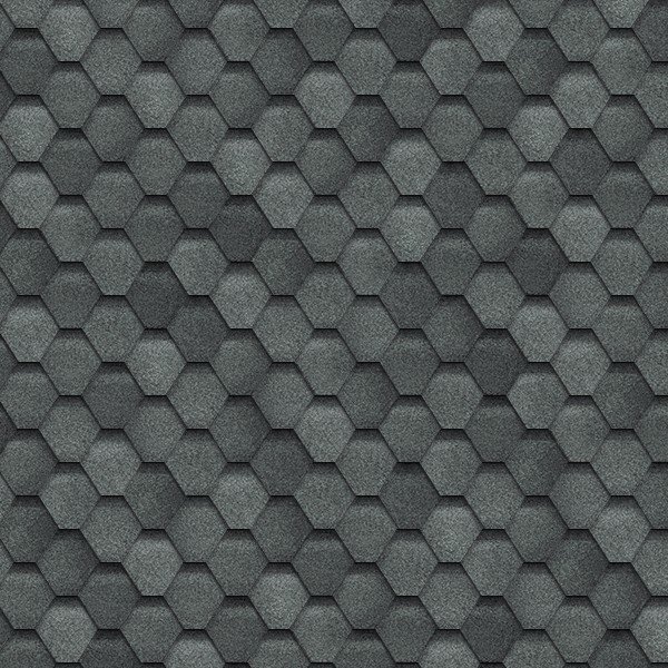 Гибкая черепица Shinglas, серия Финская,коллекция Соната – Серый купить в Тосно