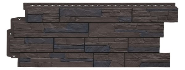 Фасадная панель Grand Line Сланец Элит Орех купить в Тосно