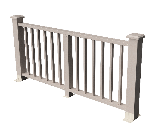 Ограждения декоративное ДПК GRINDERDECO Альма выбеленый дуб купить в Тосно