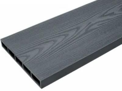 Доска  для грядок из ДПК NauticPrime 3D серый 300х30х2950 купить в Тосно