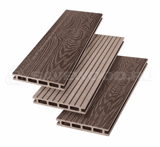 Террасная доска из ДПК SW Carpinus (T) — двухсторонняя терракотовый купить в Тосно