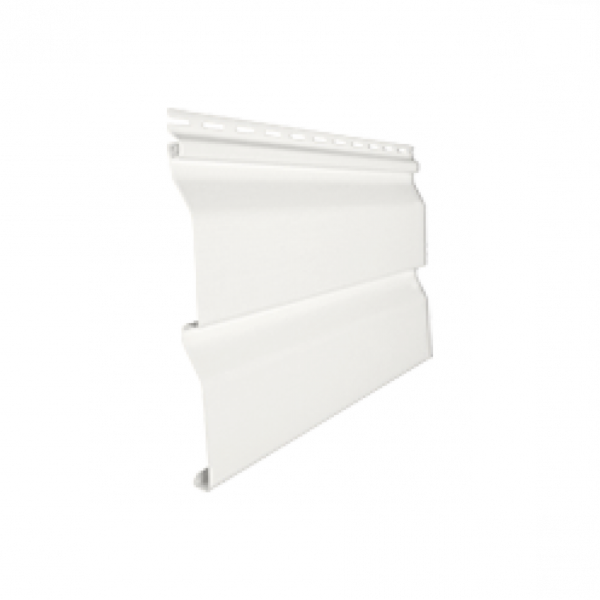 Сайдинг Виниловый Vinyl-On, D4.5 DUTCHLAP Корабельный Брус, Белый купить в Тосно