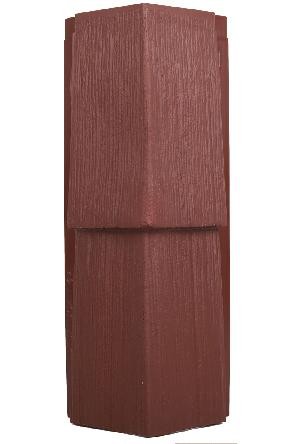 Угол T-Сайдинг-Щепа пихта ЭКО-1 Браун купить в Тосно