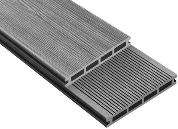 Террасная доска ДПК Outdoor 3D STORM/Вельвет серая микс купить в Тосно