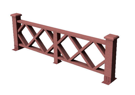 Ограждения декоративное ДПК GRINDERDECO  Миллениум мербау купить в Тосно