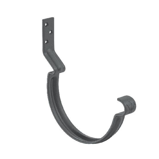 Водосток Aquasistem, Система 125/90 - Крюк крепления желоба короткий RR 23 Маренго matt купить в Тосно