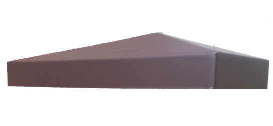 Крышка столба коричневая купить в Тосно