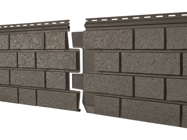 Фасадная панель Ю-пласт Стоун Хаус S-Lock Клинкер бежевый купить в Тосно